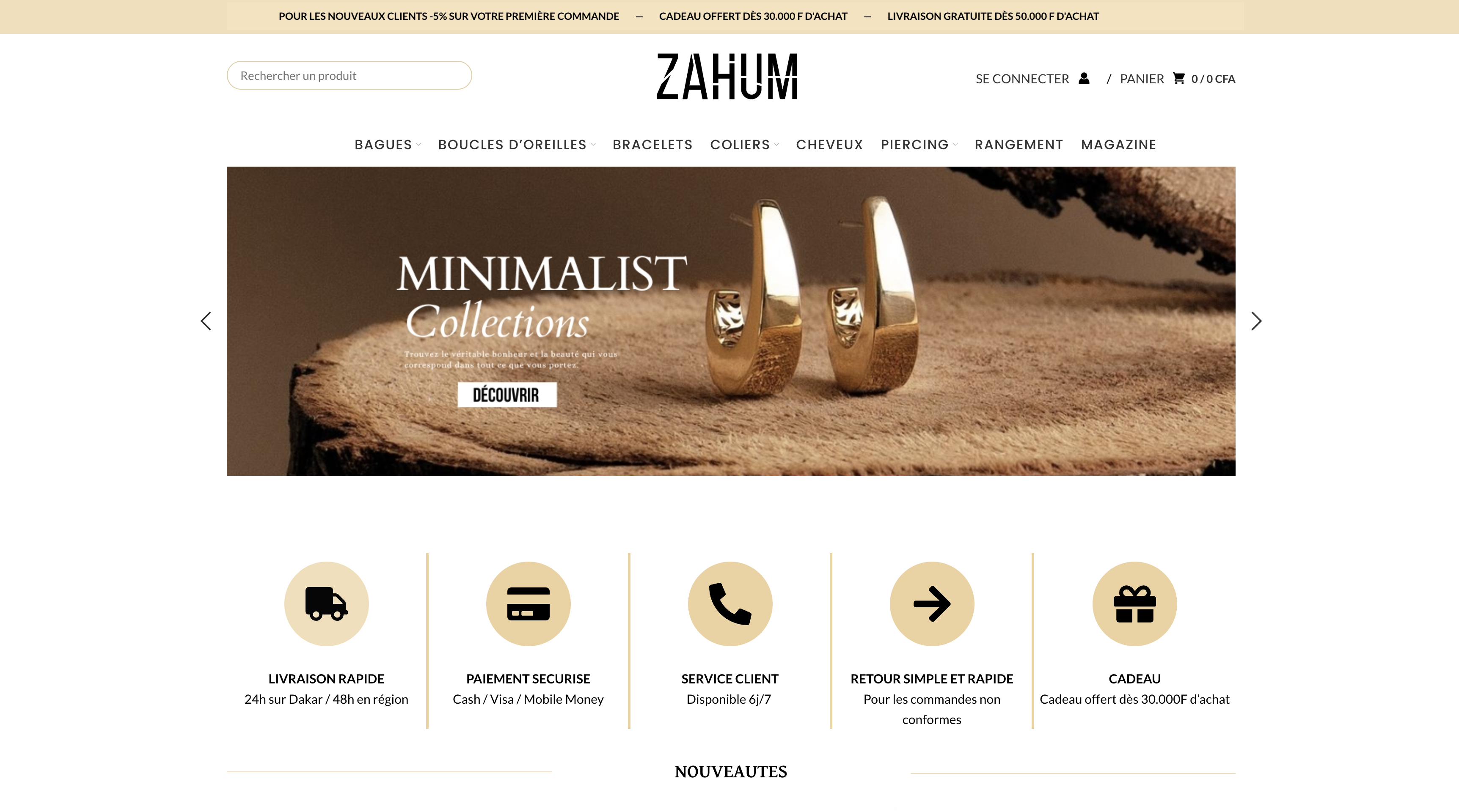 Capture du projet ZAHUM